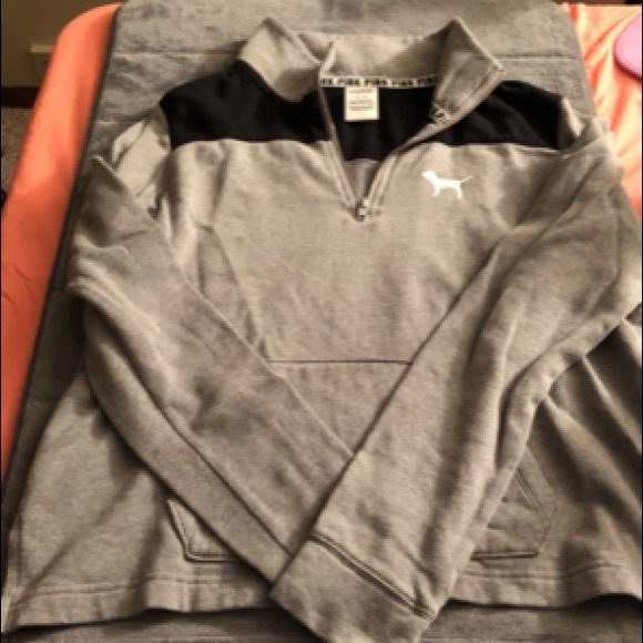 PINK Victoria secret quarter zip - Picture 2 of 4